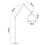 Podna lampa FK7005-1FL-Cormel-FORMA