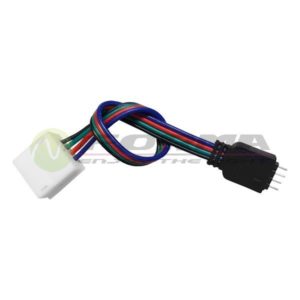 Konektor za RGB traku 10mm ulaz K4-UL10-4 Cormel FORMA
