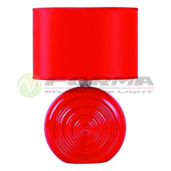 Stona lampa E14 Max. 40W SK4005 RED Cormel FORMA