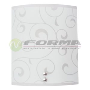 Zidna lampa 1x60W 180x210 F10-4 Cormel FORMA