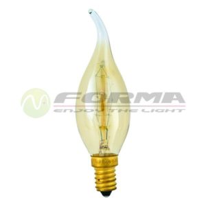 LED sijalica E14 4W plamen 2700K LFB-C35T-4 Filament Cormel FORMA