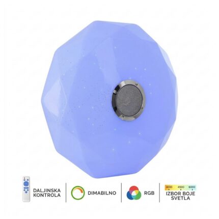 LED RGB plafonjera sa zvučnikom LP-801-36-Cormel-FORMA