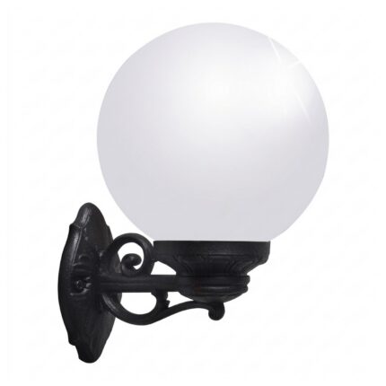 Zidna lampa BISSO/G250 BK OPAL