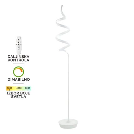 LED podna lampa F2027-48F WH-Cormel-FORMA