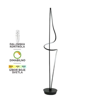 LED podna lampa F2028-42F BK-Cormel-FORMA
