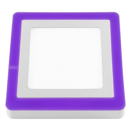 LED panel nadgradni 9W LPD-08-9S NW+RGB-Cormel-FORMA