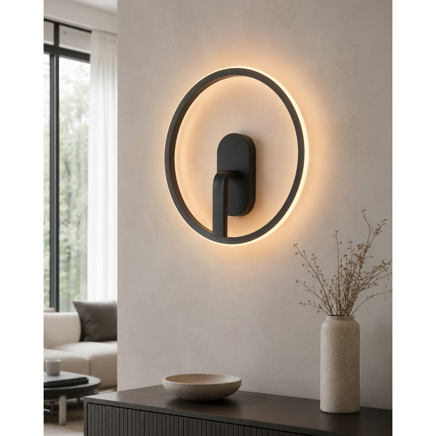 LED zidna lampa F2033-15Z BK-Cormel-FORMA LED zidna lampa F2033-15Z BK-Cormel-FORMA