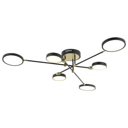 LED plafonska lampa F2036-45C BK+SG-Cormel-FORMA