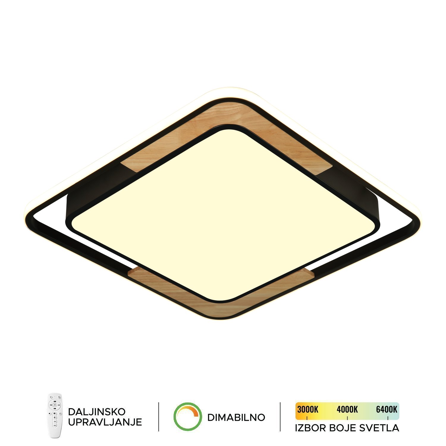 LED plafonska lampa F2820-55C BK-Cormel-FORMA LED plafonska lampa F2820-55C BK-Cormel-FORMA