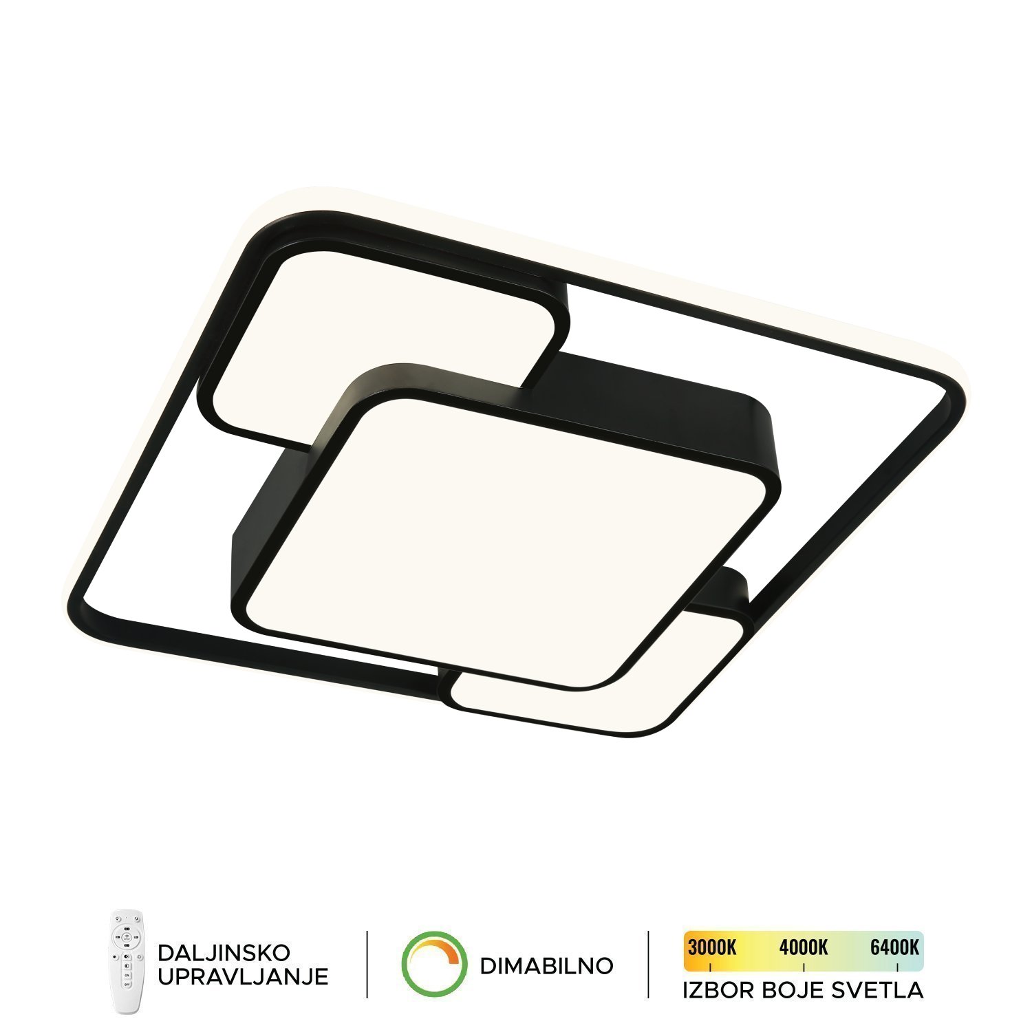 LED plafonska lampa F2823-50C BK-Cormel-FORMA LED plafonska lampa F2823-50C BK-Cormel-FORMA