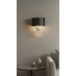 Zidna lampa F4007-1Z BK-Cormel-FORMA