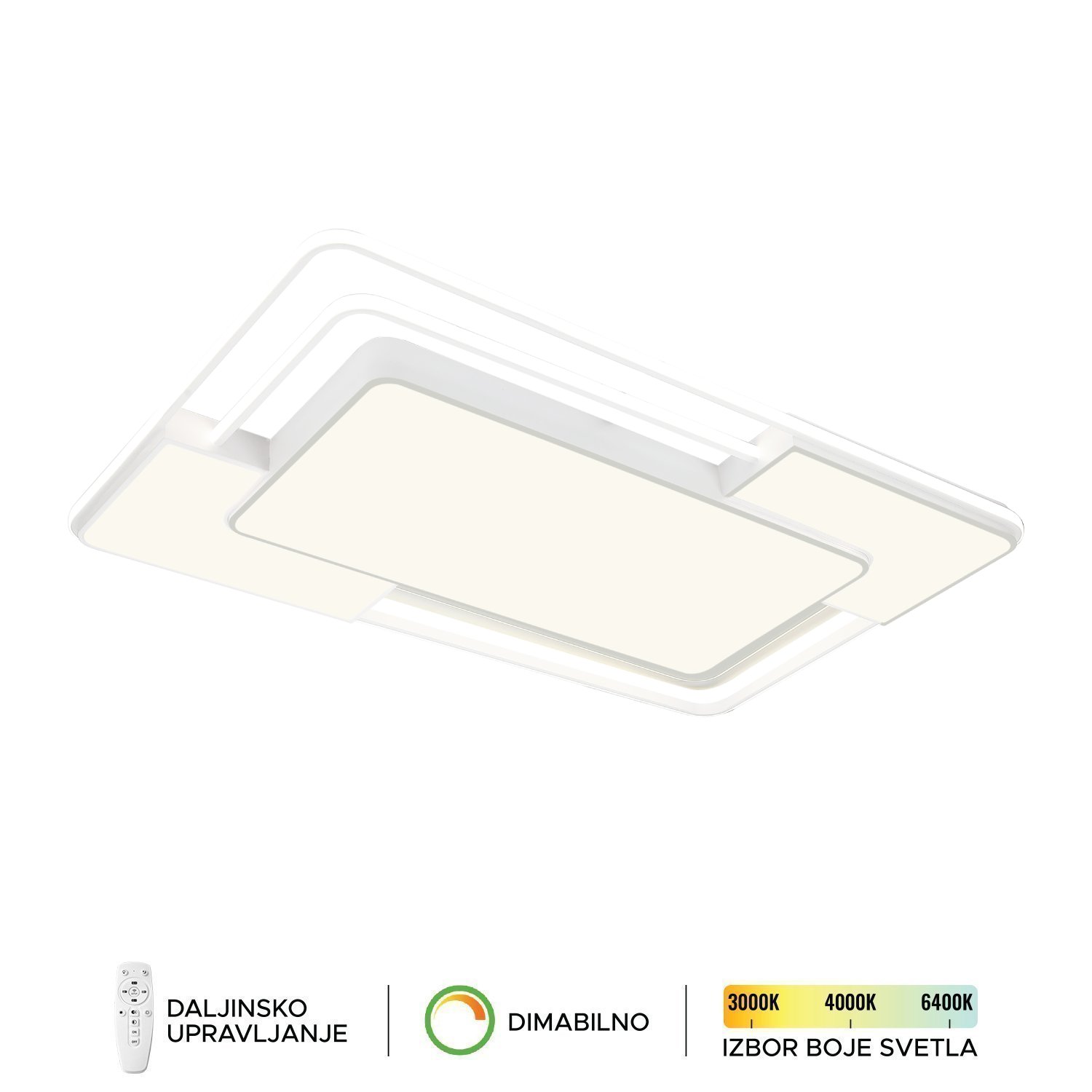 LED plafonska lampa F2823-128C WH-Cormel-FORMA LED plafonska lampa F2823-128C WH-Cormel-FORMA