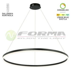 LED visilica-F2047-70V BK-Cormel-FORMA