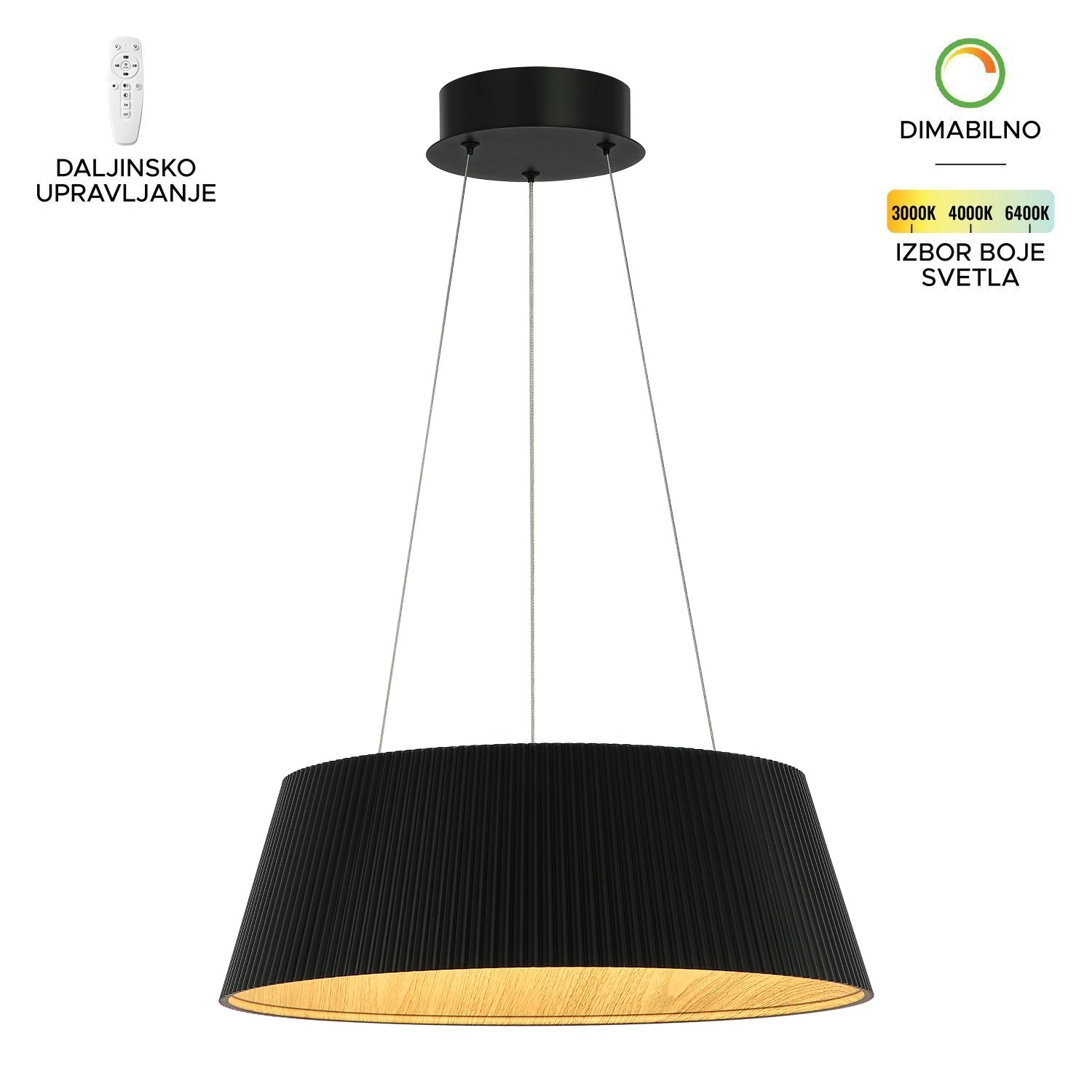 LED visilica FK2003-62V BK-Cormel-FORMA LED visilica FK2003-62V BK-Cormel-FORMA