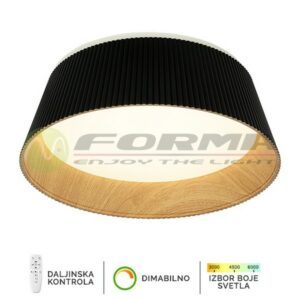 LED plafonska lampa-FK2003-62C BK-Cormel-FORMA