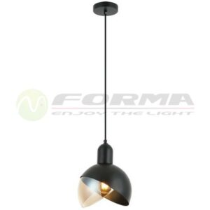 Viseća lampa-F7036-1V BK+AM-Cormel-FORMA