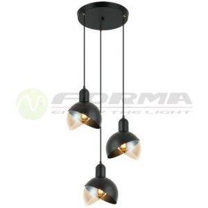 Viseća lampa F7036-3V BK+AM-Cormel-FORMA