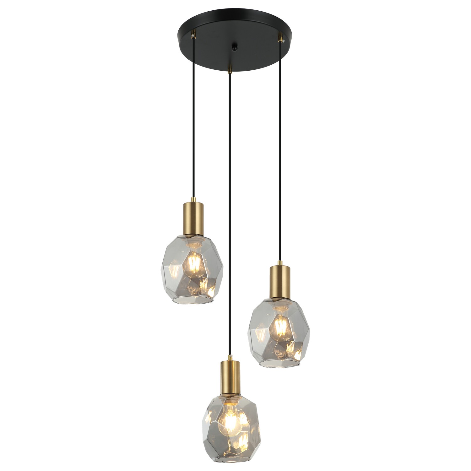 Viseća lampa F7039-3V BK+SM-Cormel-FORMA Viseća lampa F7039-3V BK+SM-Cormel-FORMA