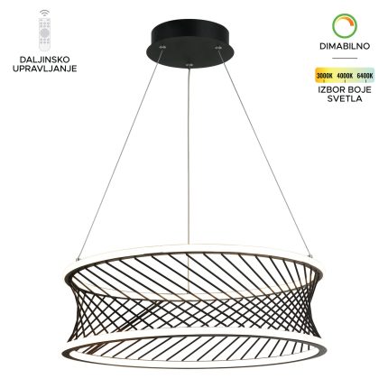 LED viseća lampa F2074-40V BK-Cormel-FORMA