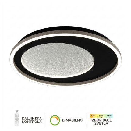 LED plafonska lampa F2069-30C BK-Cormel-FORMA