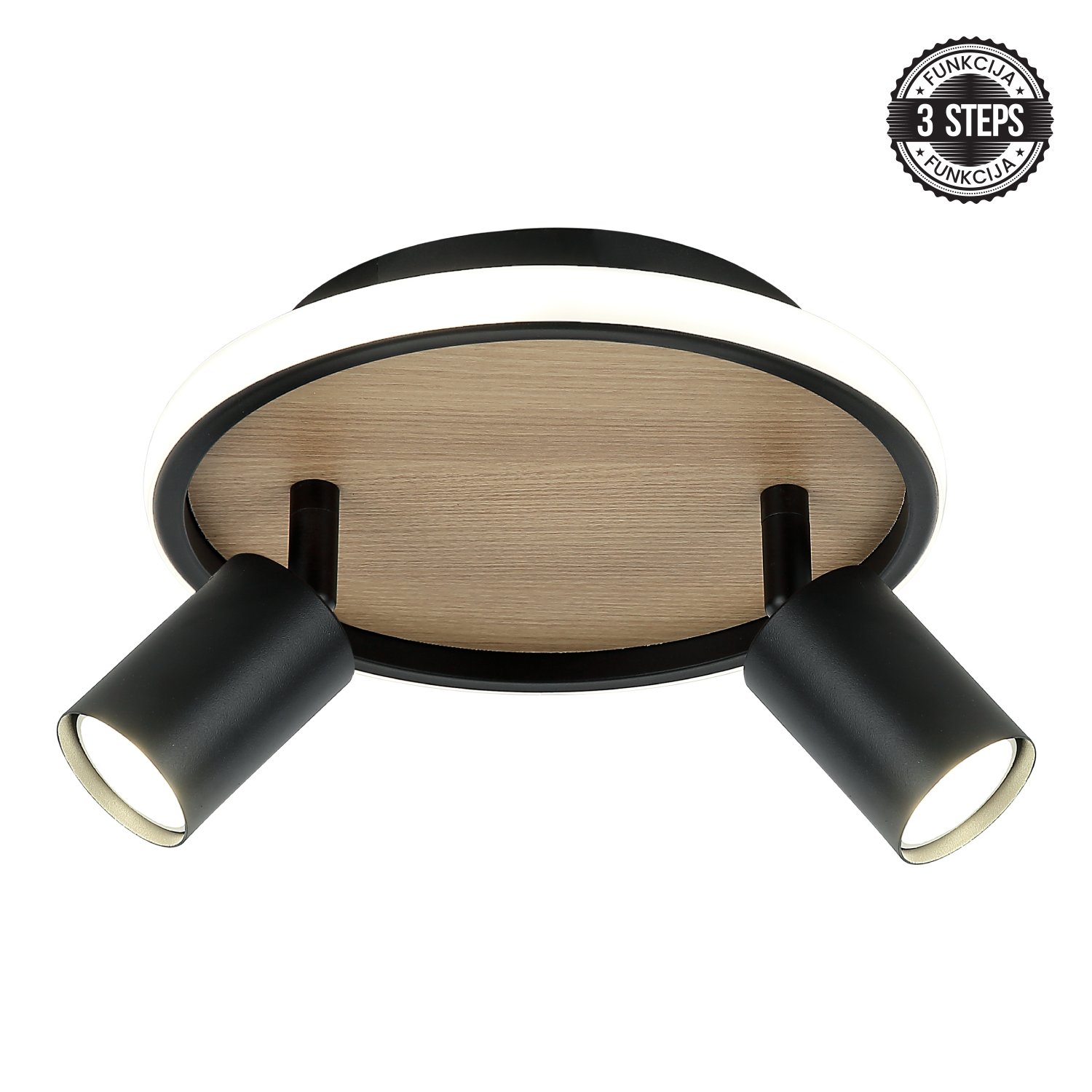LED plafonska lampa FG150-2 BK+WD LED plafonska lampa FG150-2 BK+WD