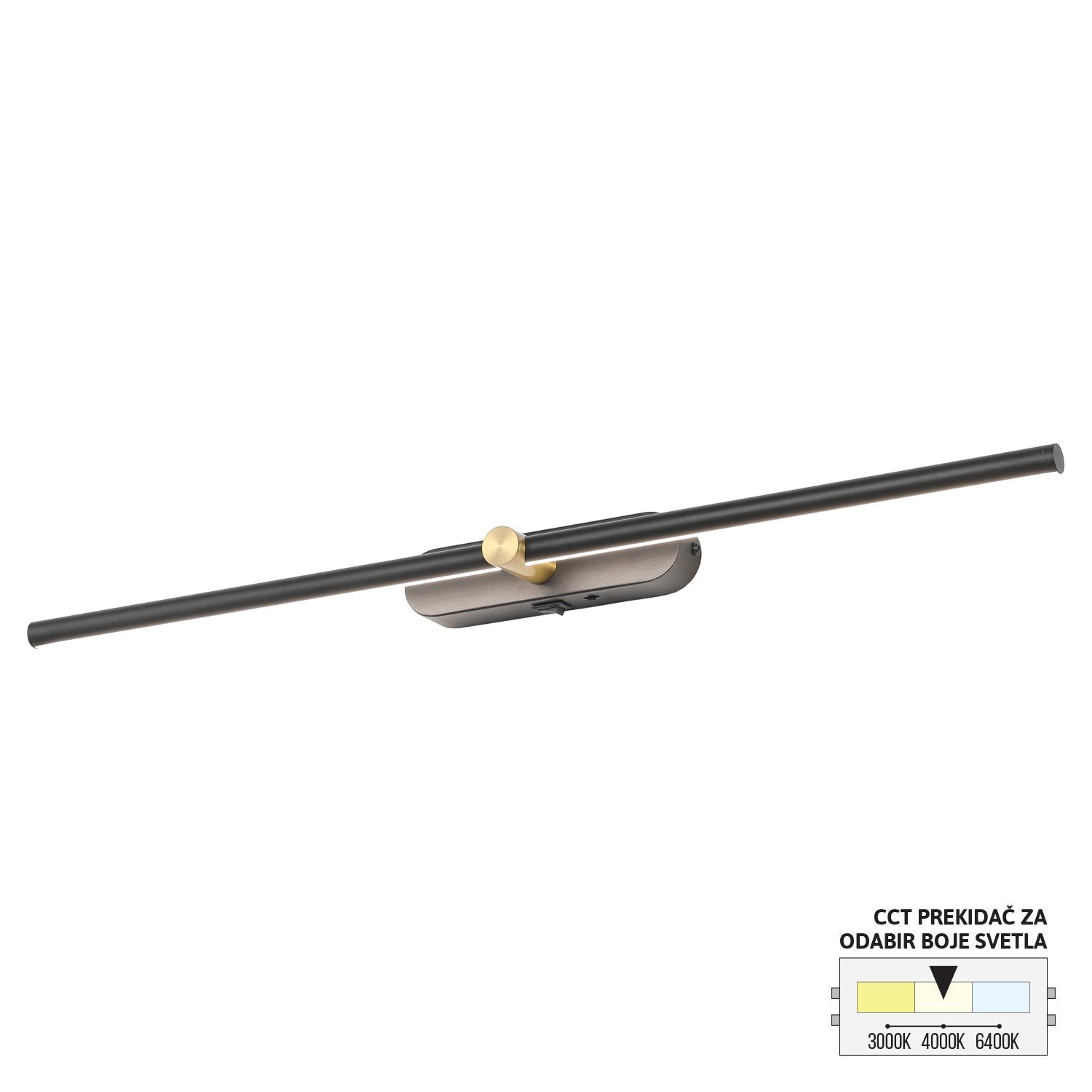 LED zidna lampa LZ009-12 BK+SG-Cormel-FORMA LED zidna lampa LZ009-12 BK+SG-Cormel-FORMA