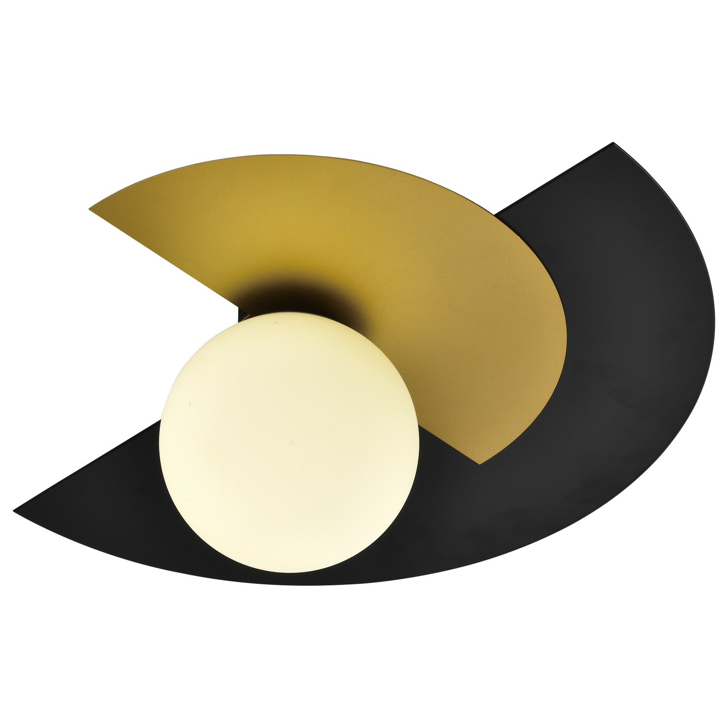 Plafonska lampa F4015-1G BK+SG - Cormel-FORMA Plafonska lampa F4015-1G BK+SG - Cormel-FORMA