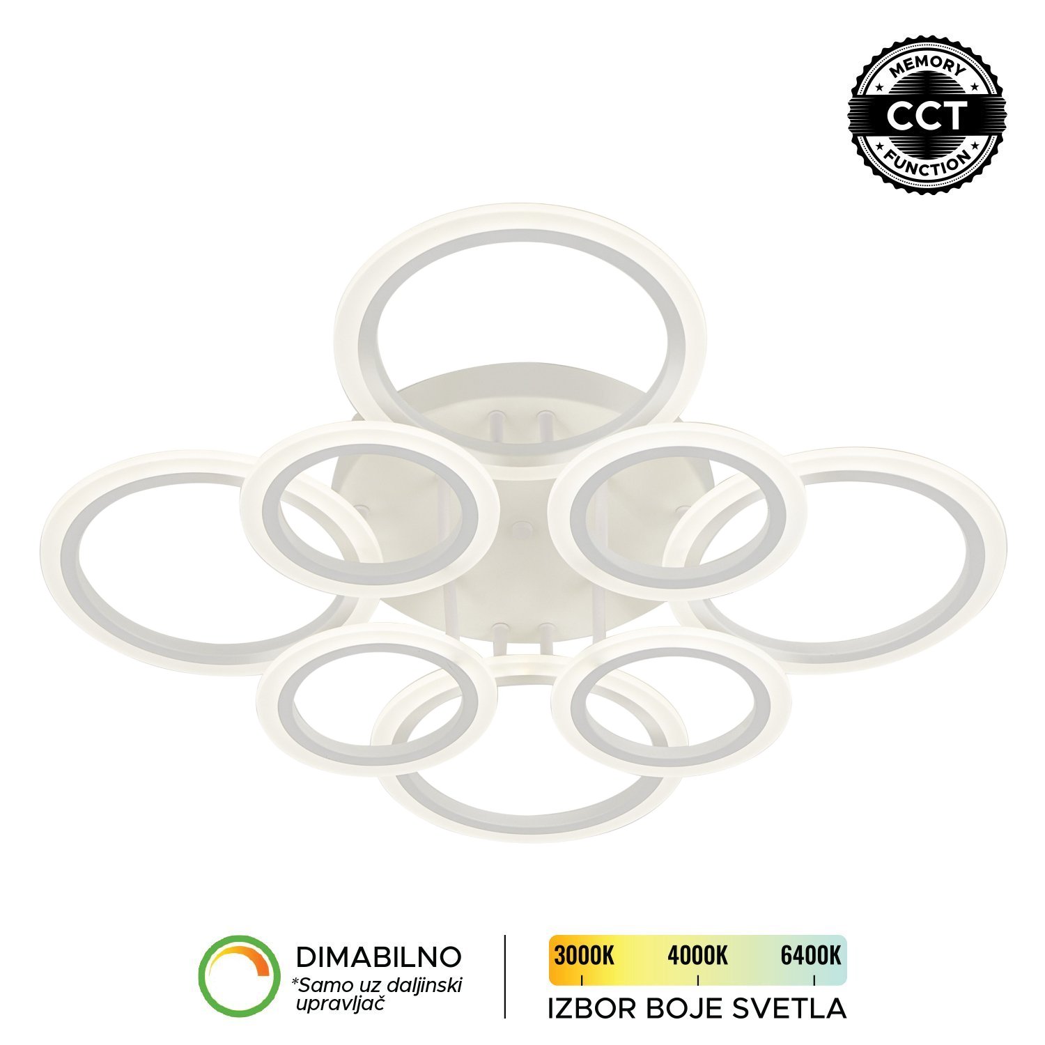 LED plafonska lampa F2083-100C WH-Cormel-FORMA LED plafonska lampa F2083-100C WH-Cormel-FORMA