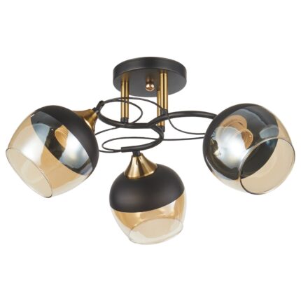 Plafonska lampa MD2741-3 BK+SG