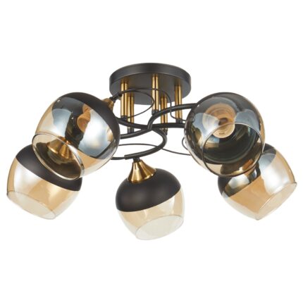 Plafonska lampa MD2741-5 BK+SG