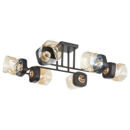 Plafonska lampa MD2747-6 BK+GD-Cormel-FORMA