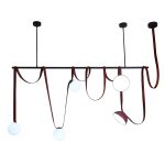 LED viseća lampa FK2100-20V BK/BR - Slika 3