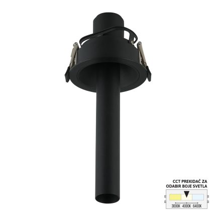 LED ugradna lampa LU-10-7 BK-Cormel-FORMA