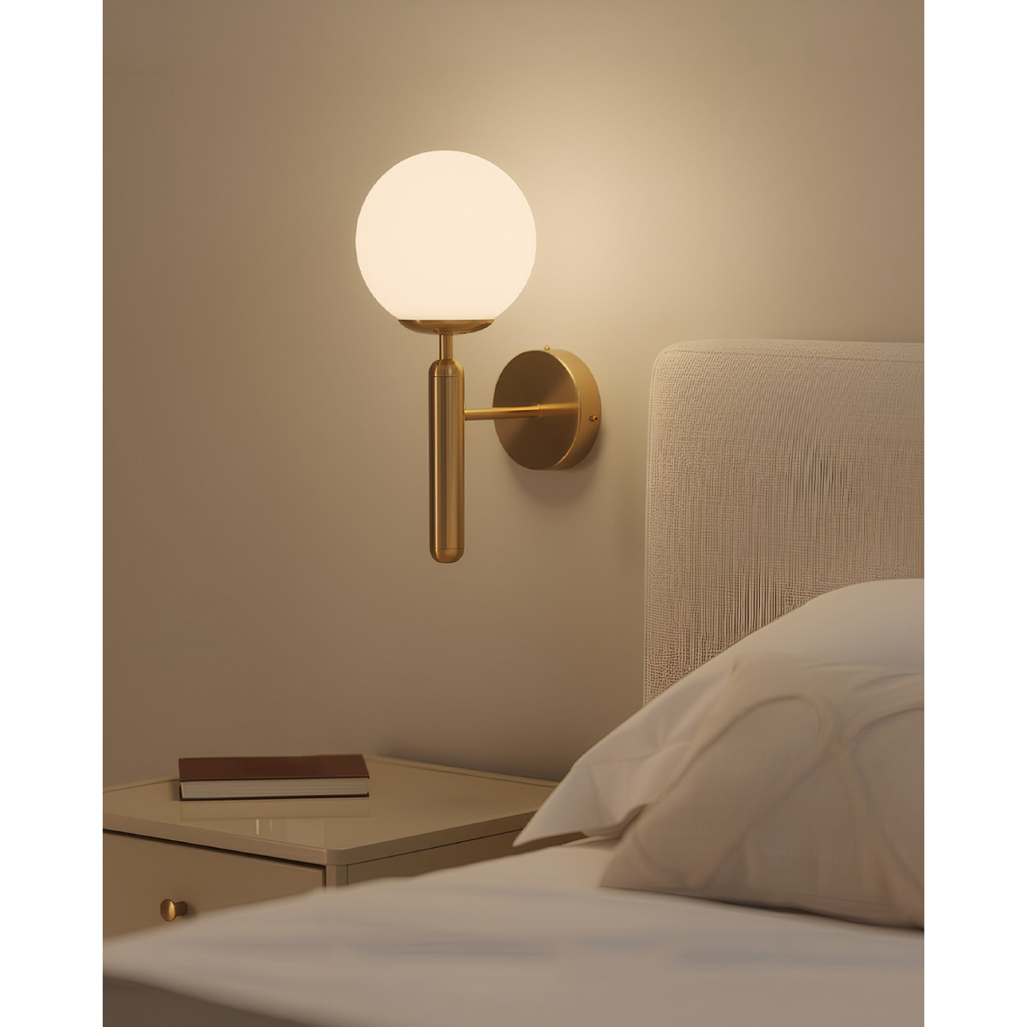 Zidna lampa F7046-1Z SG+WH-Cormel-FORMA Zidna lampa F7046-1Z SG+WH-Cormel-FORMA