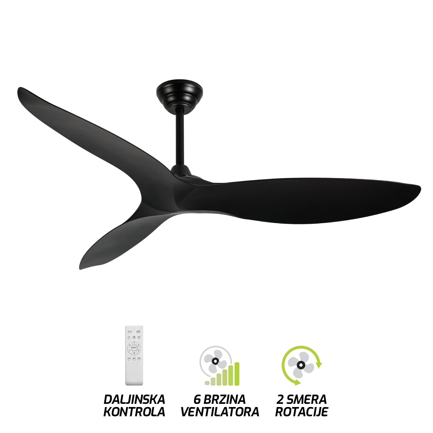 Plafonski ventilator FV3103-142 BK-Cormel-FORMA Plafonski ventilator FV3103-142 BK-Cormel-FORMA