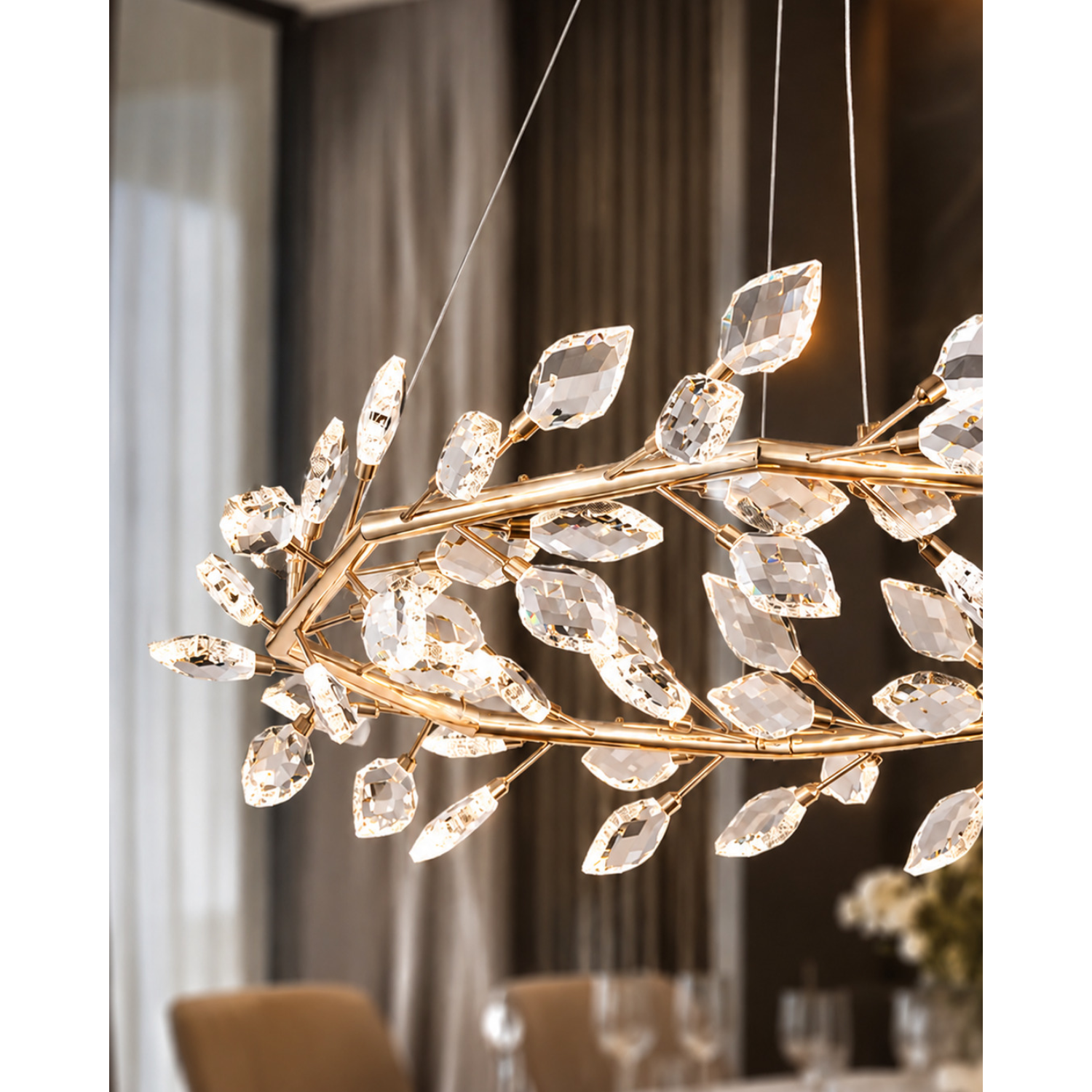 LED viseća lampa KP5001-64V GD-Cormel-FORMA LED viseća lampa KP5001-64V GD-Cormel-FORMA