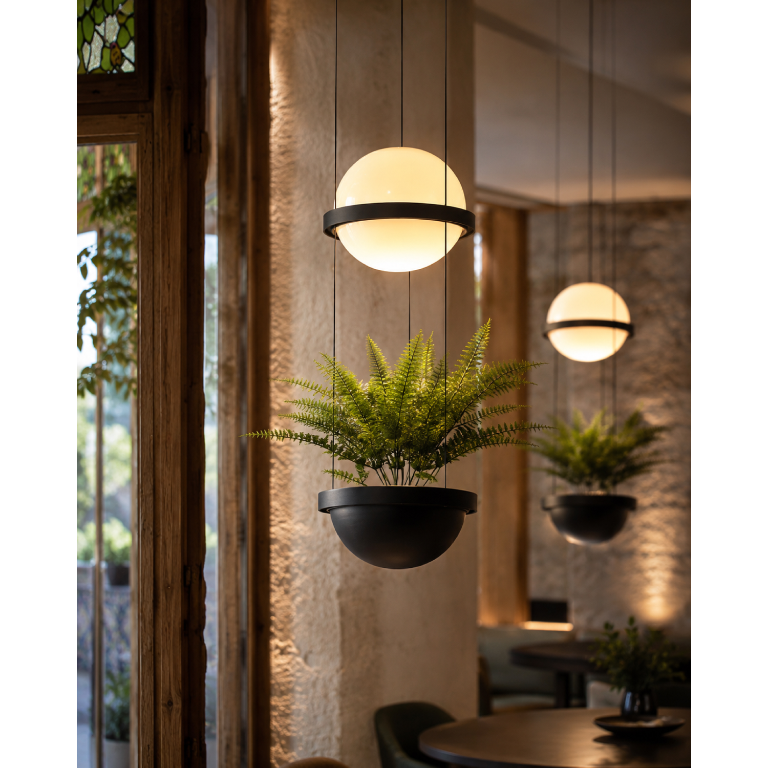 LED viseća lampa FK2025-16V BK+WH-Cormel-FORMA LED viseća lampa FK2025-16V BK+WH-Cormel-FORMA