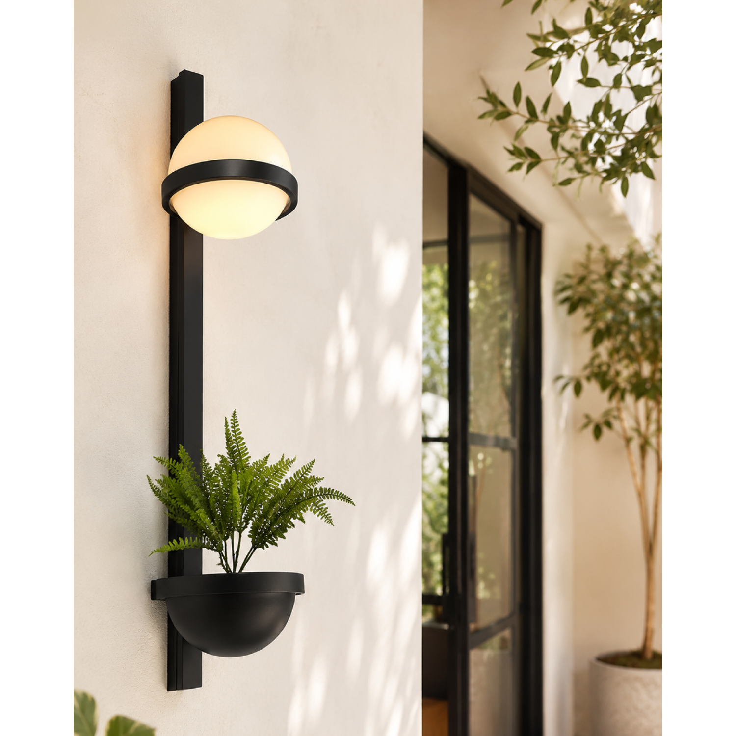 LED zidna lampa FK2025-16Z BK+WH-Cormel-FORMA LED zidna lampa FK2025-16Z BK+WH-Cormel-FORMA