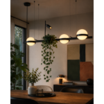 LED viseća lampa FK2025-40V BK+WH-Cormel-FORMA