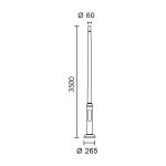 Stub za lampu EKTOR 3500 SV - Slika 2