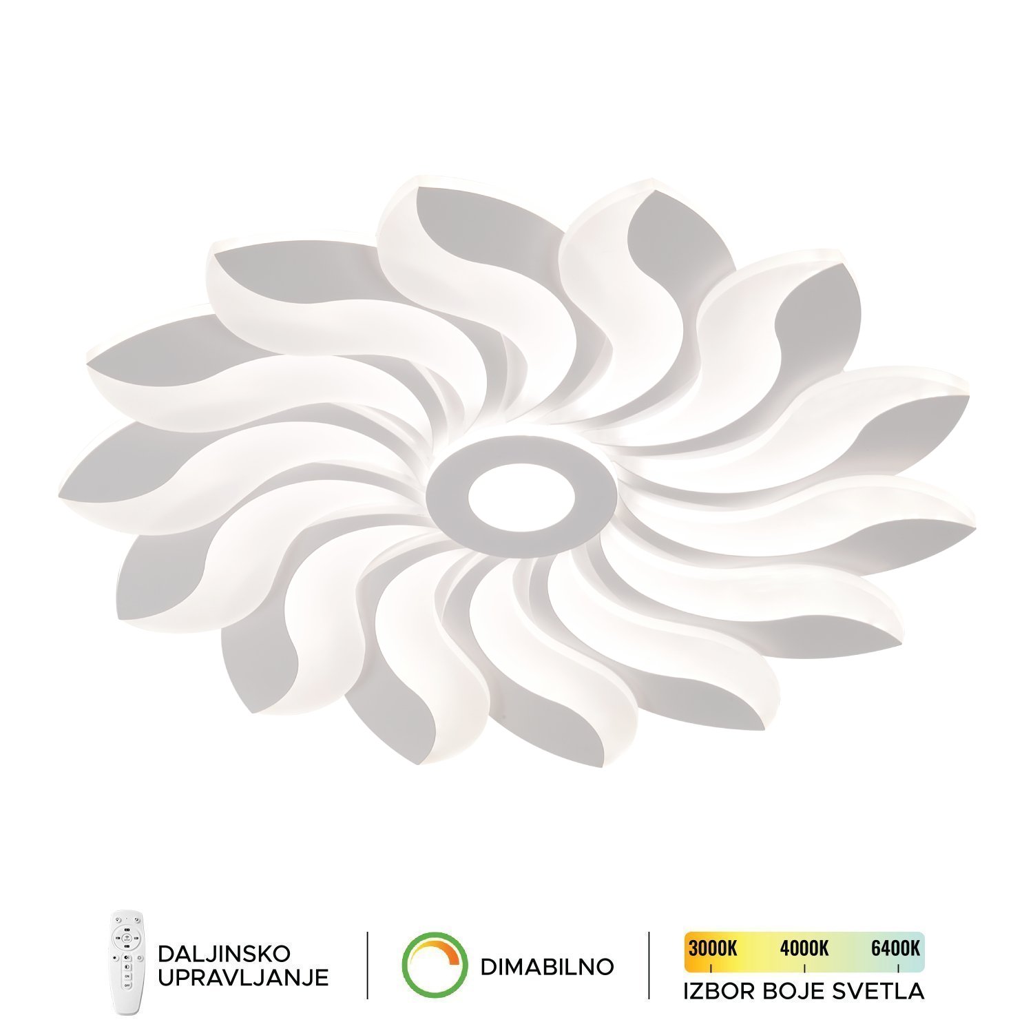 LED plafonska lampa F2094-122C WH-Cormel-FORMA LED plafonska lampa F2094-122C WH-Cormel-FORMA