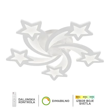 LED plafonska lampa F2090-68C WH
