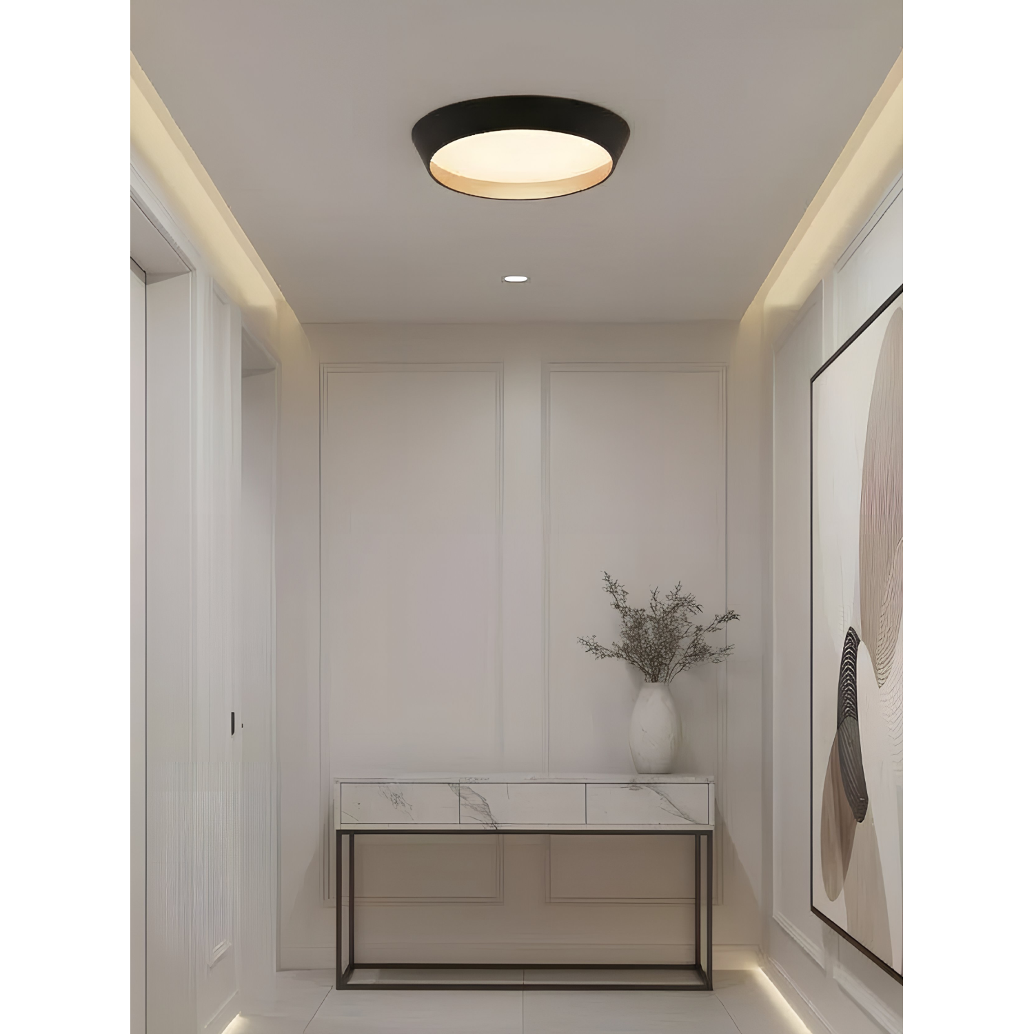 LED plafonska lampa F2098-75C BK+SG-Cormel-FORMA LED plafonska lampa F2098-75C BK+SG-Cormel-FORMA