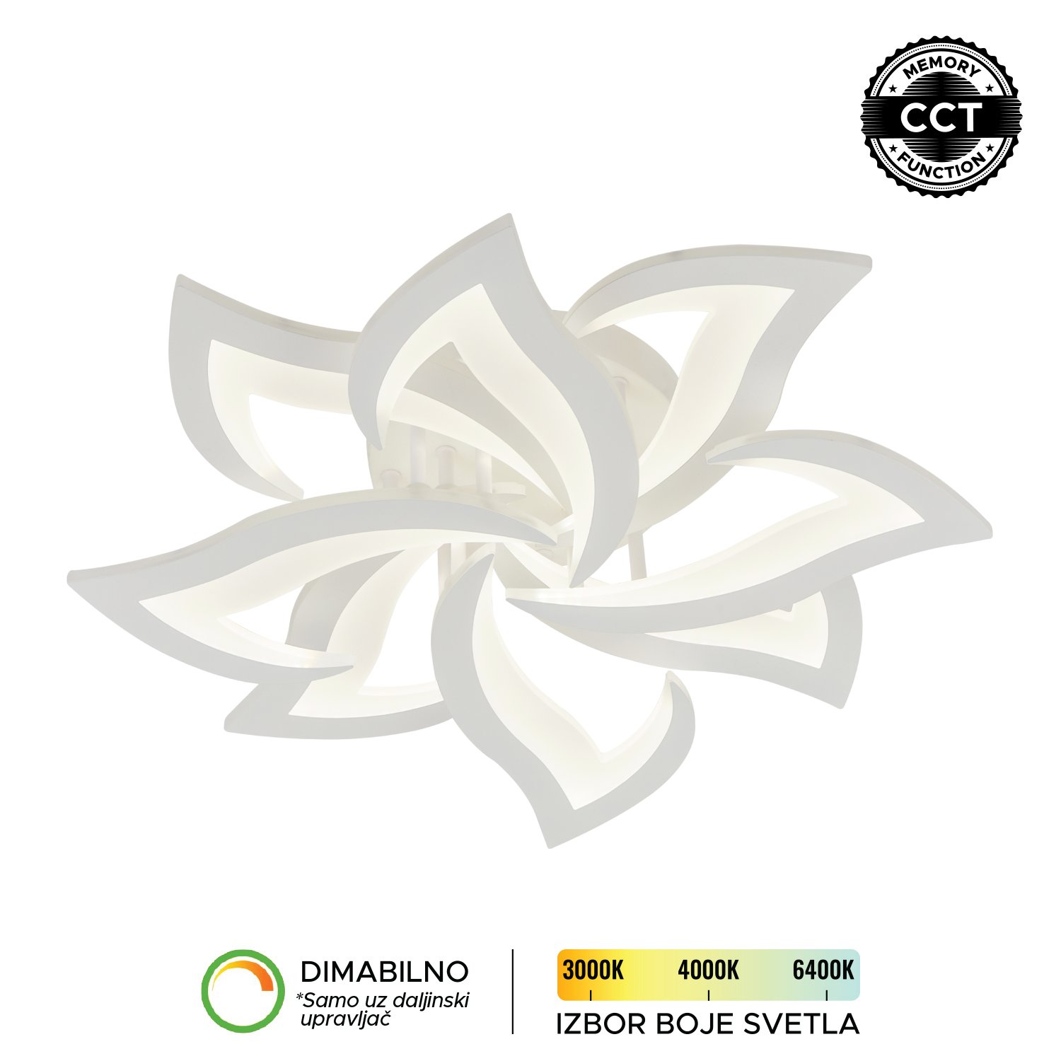 LED plafonska lampa F2089-64C WH-Cormel-FORMA LED plafonska lampa F2089-64C WH-Cormel-FORMA