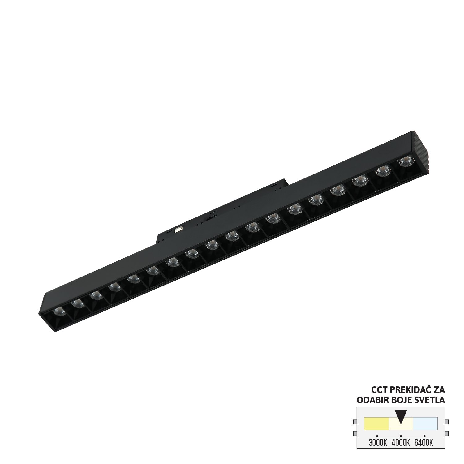 LED magnetna svetiljka CCT FM2001-18 BK-Cormel-FORMA LED magnetna svetiljka CCT FM2001-18 BK-Cormel-FORMA