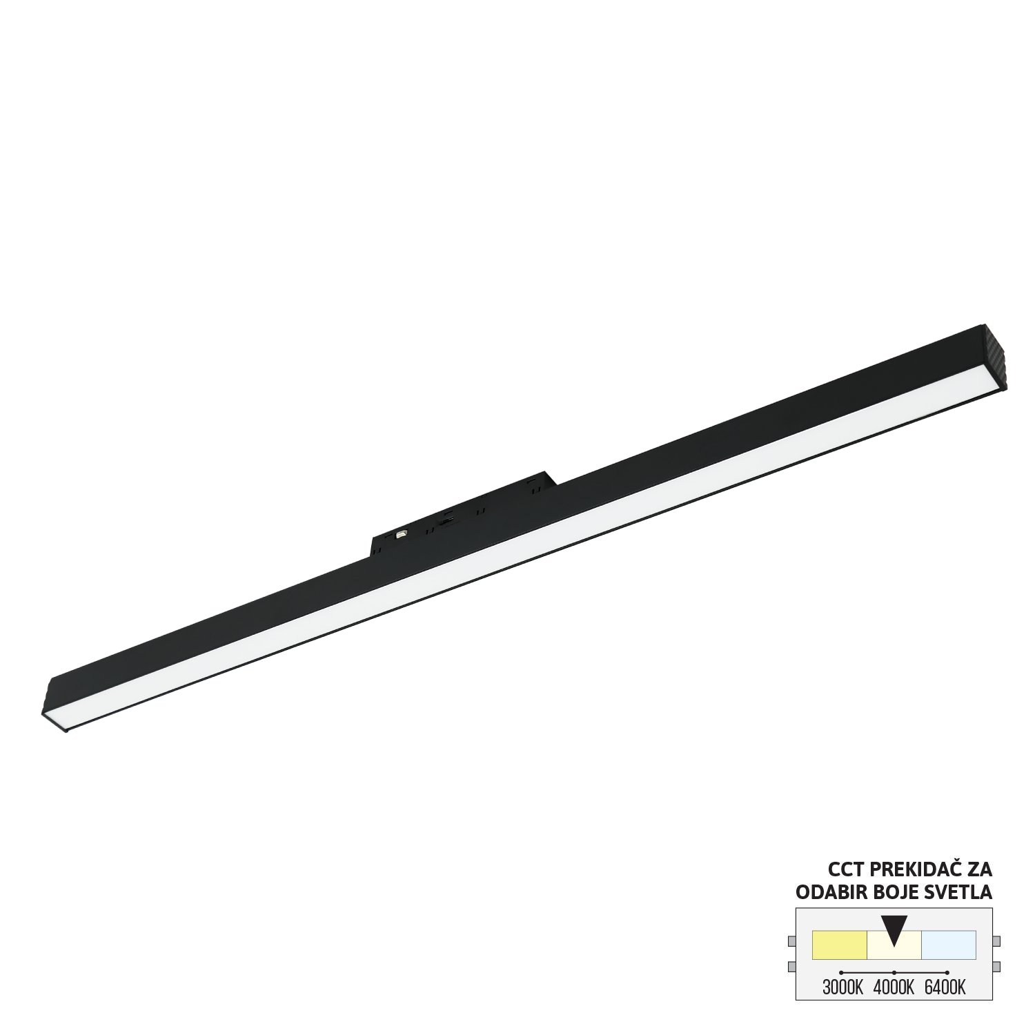 LED magnetna svetiljka CCT FM1001-24 BK-Cormel-FORMA LED magnetna svetiljka CCT FM1001-24 BK-Cormel-FORMA