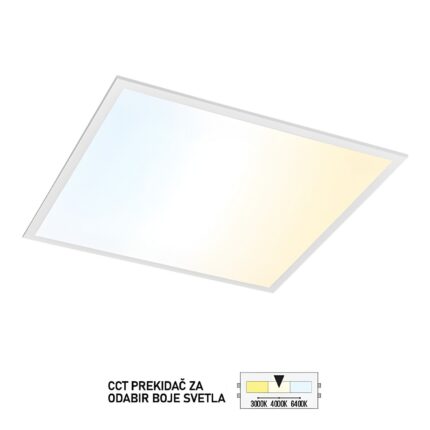 LED panel ugradni 595x595 LPA-09-50S CCT-Cormel-FORMA
