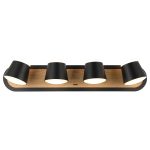 LED zidna lampa F2077-32Z BK+WD-Cormel-FORMA