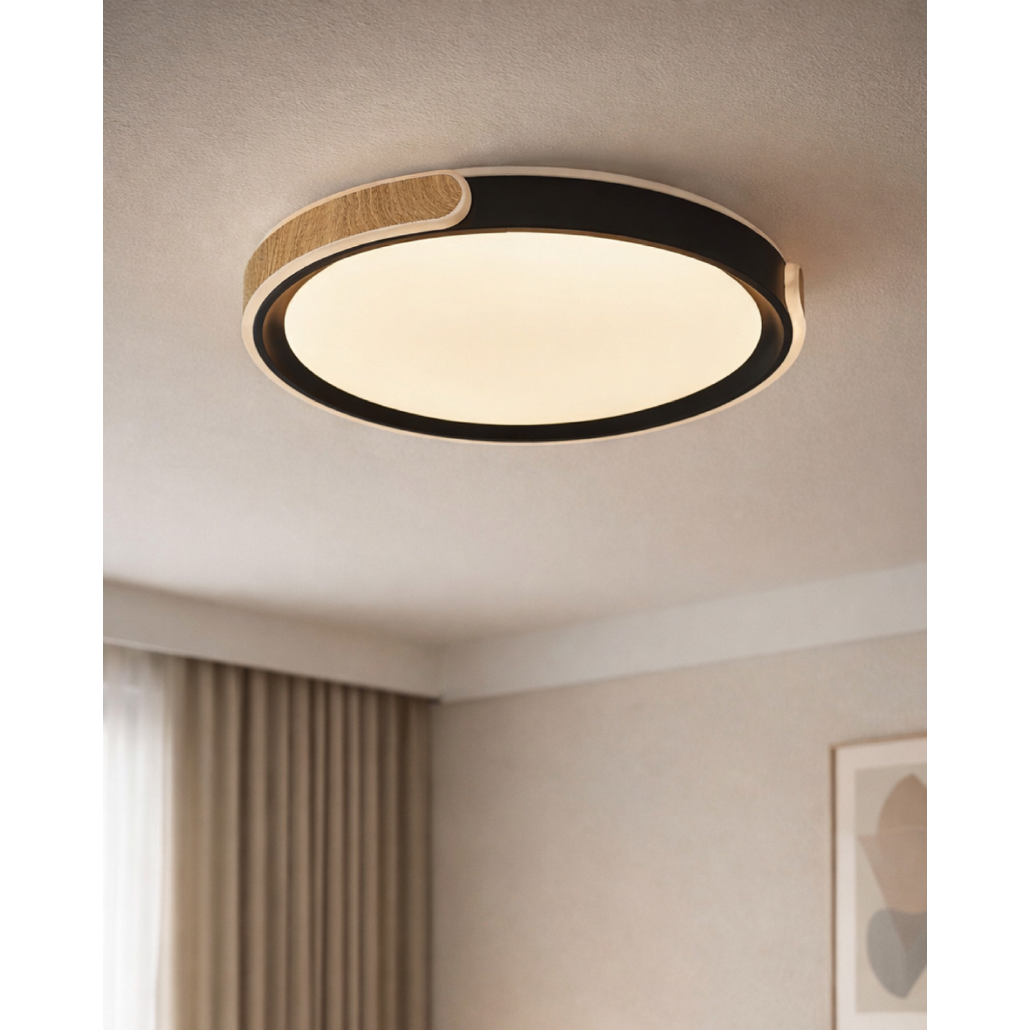 LED plafonjera LP-407-70R BK+WD-Cormel-FORMA LED plafonjera LP-407-70R BK+WD-Cormel-FORMA