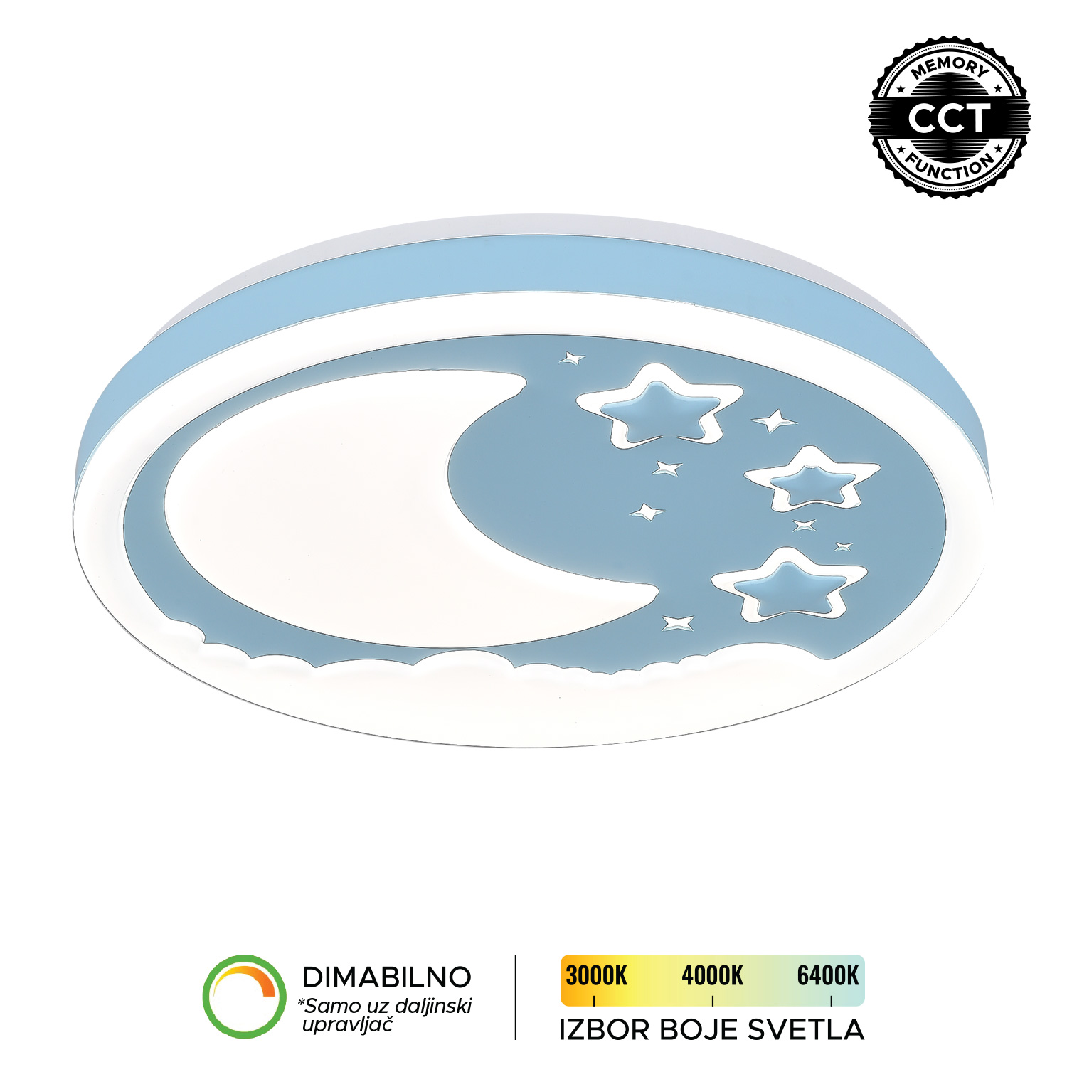 LED plafonska lampa DF4911-54C BL-Cormel-FORMA LED plafonska lampa DF4911-54C BL-Cormel-FORMA